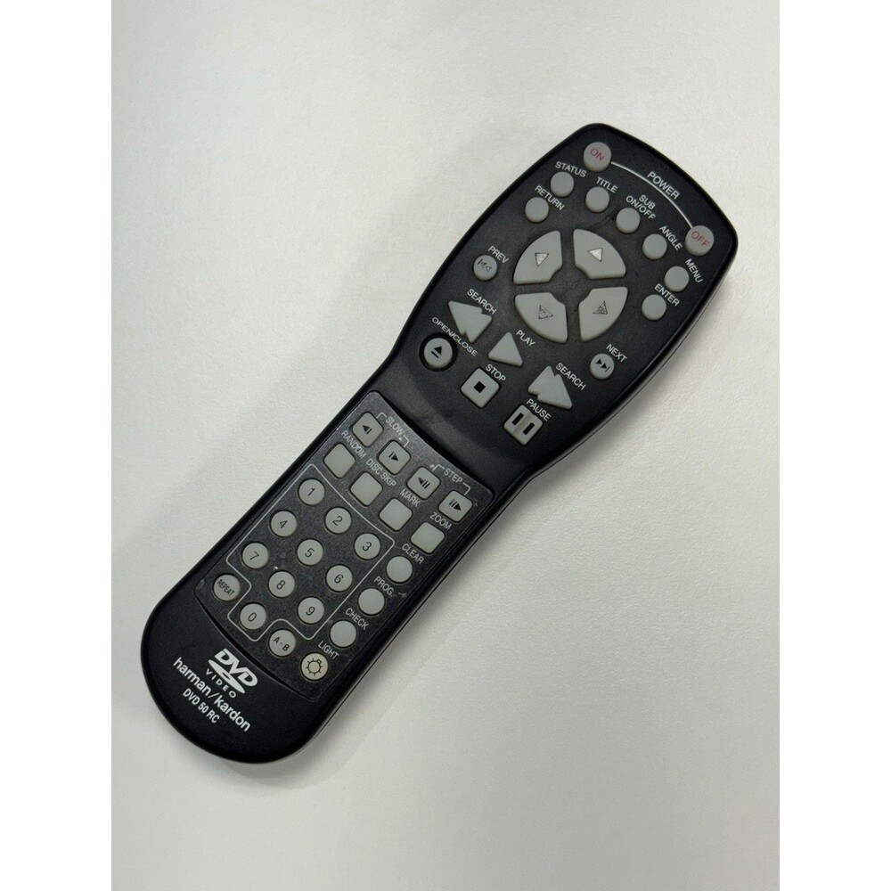 Original Harman Kardon DVD5RC DVD PLAYER Remote Control  Harmon Kardon DVD 5 RC